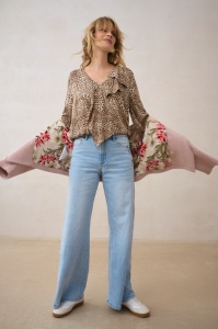 Jeansy Damskie 3D 9211 BS Light Jeans