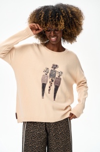 Sweter Damski Pax Light Beige