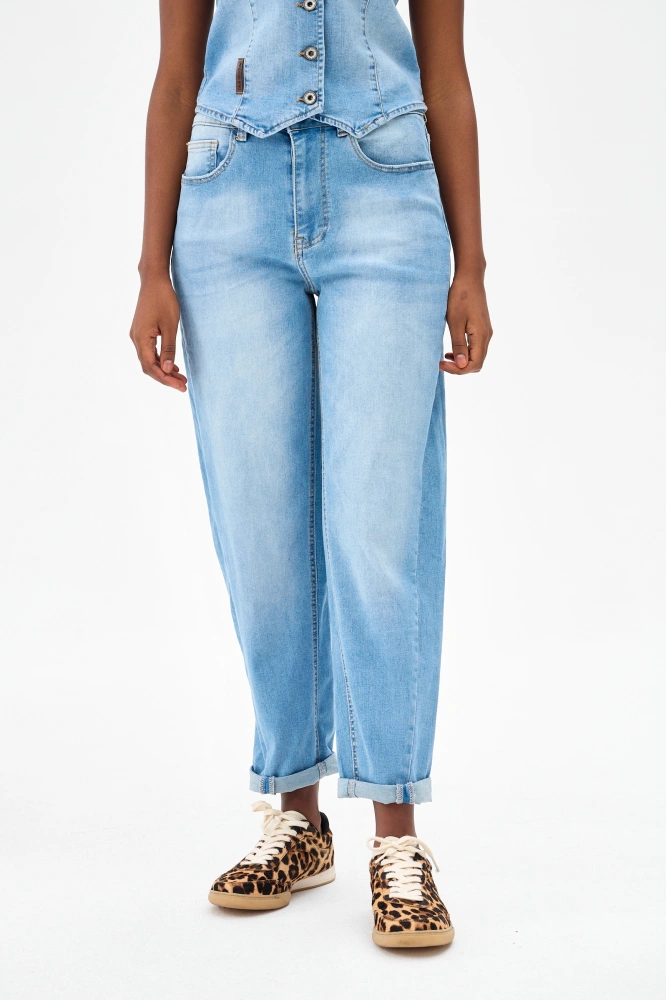 Jeansy Damskie BS 1551-1 DE Light Jeans
