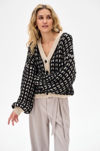 Kardigan Damski Maxes Black