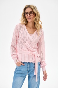 Kardigan Damski Sevila Powder Pink