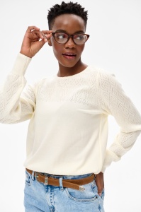 Sweter Damski Whity Ecru