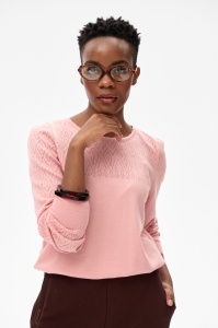 Sweter Damski Whity Powder Pink