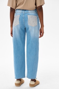 Jeansy Damskie 3D 1722/ L Lurex Light Jeans 
