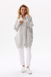 Kardigan Damski Panga Light Gray