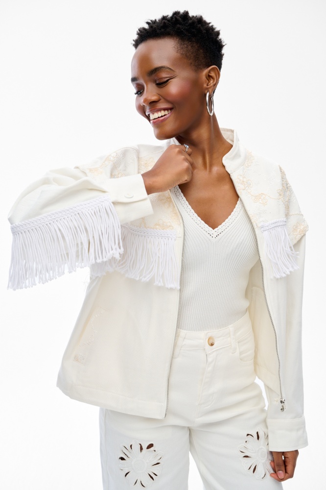 Kurtka Damska TR 762 Ecru