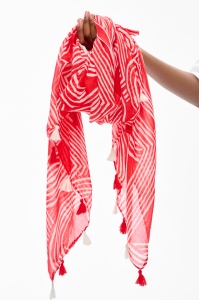 Szal Damski YF 6522 Red