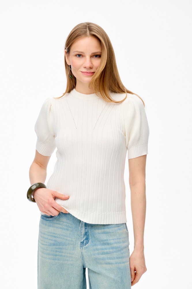 Sweter Damski Talu Ecru