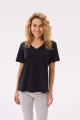 T-shirt Damski Mango Black