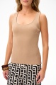 Top Damski Sai Warm Beige