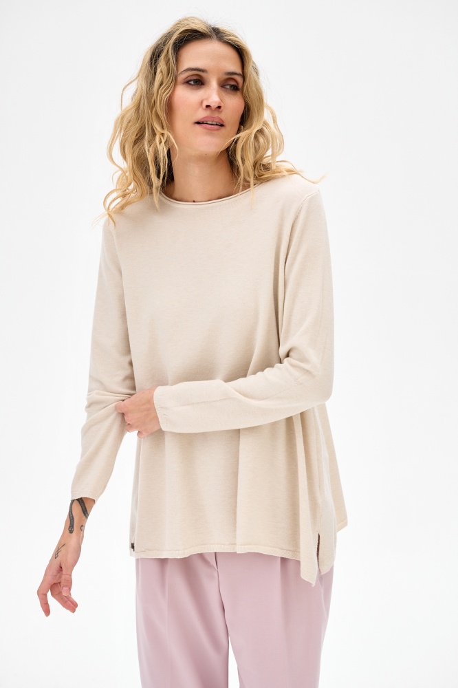 Sweter Damski B11 Light Beige
