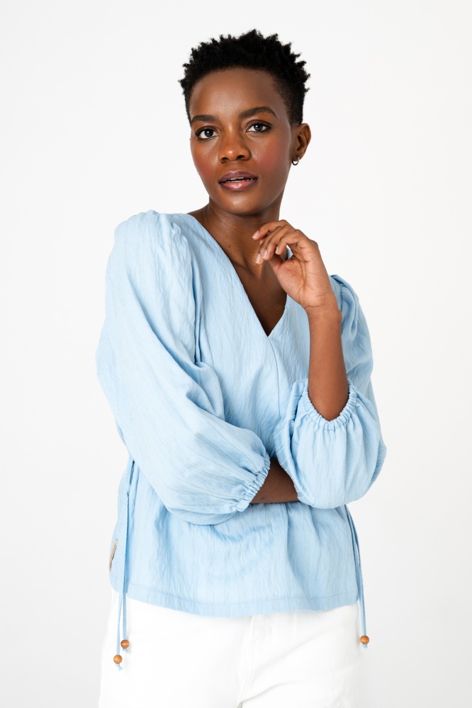 Bluzka Damska Kora Light Blue