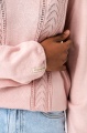 Sweter Damski Poze Powder Pink