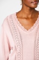 Sweter Damski Poze Powder Pink