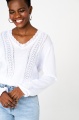 Sweter Damski Poze Ecru