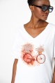 Bluzka Damska Bike Ecru