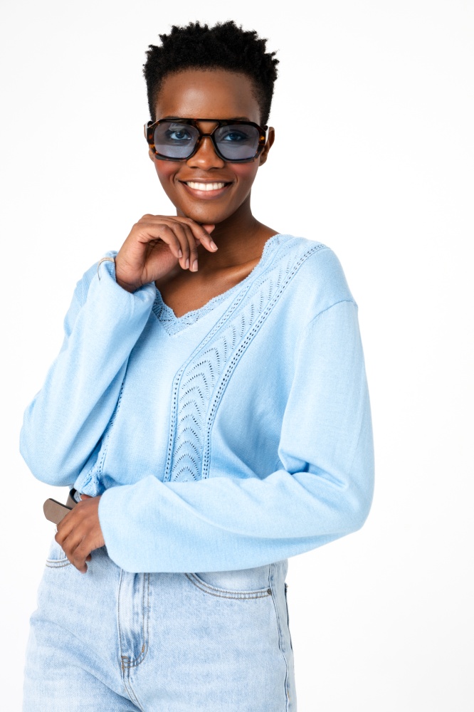 Sweter Damski Poze Blue