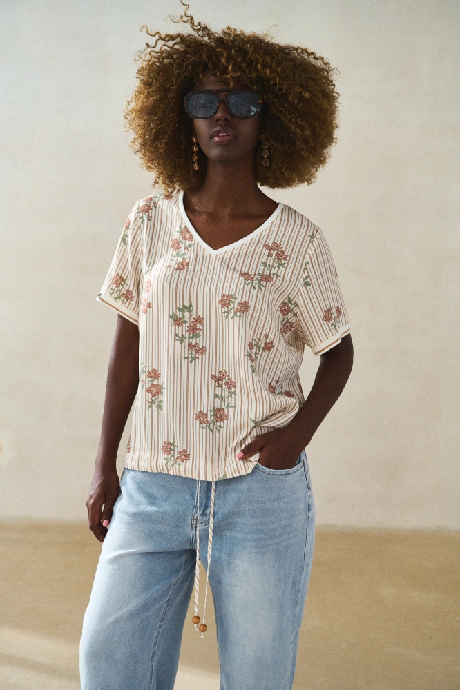 Bluzka Damska Stamina Off White