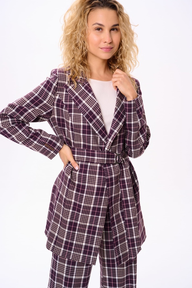 Marynarka Damska Kanti Krata Seal Brown