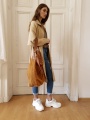 Torebka 2 BS Skóra Naturalna Camel