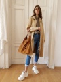 Torebka 2 BS Skóra Naturalna Camel
