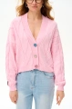 Kardigan Damski Bosin Light Pink