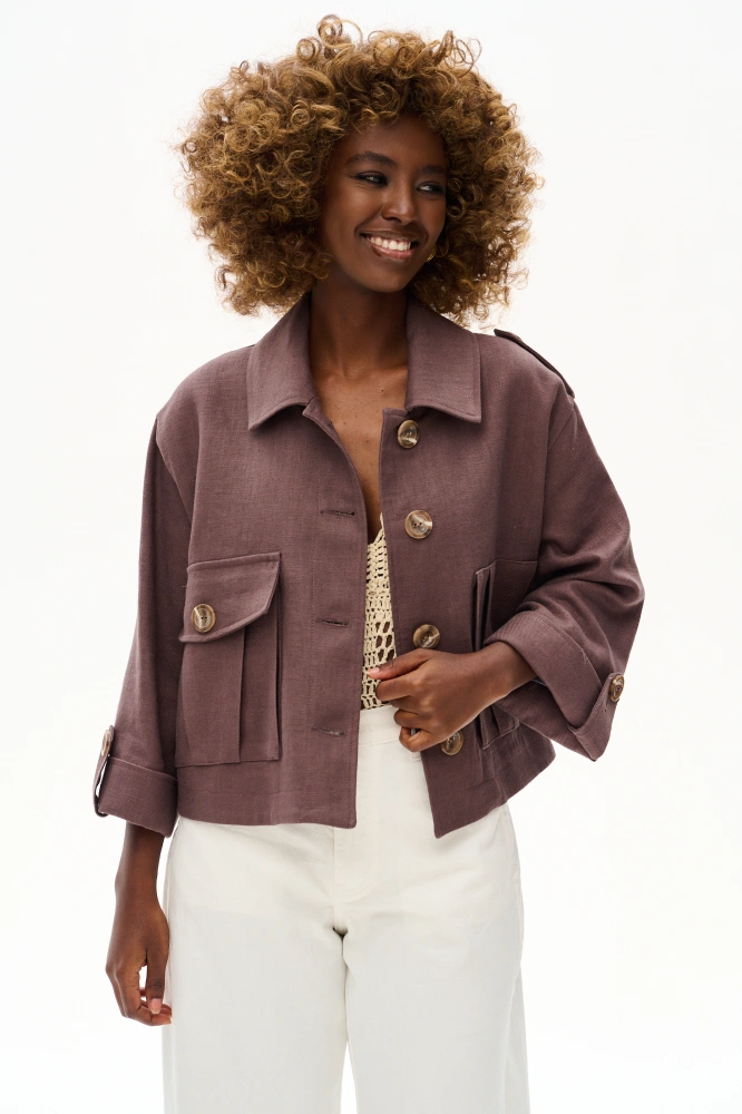 Kurtka Damska Palermo Milk Chocolate