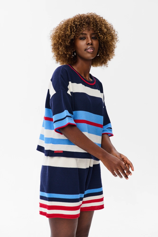 Bluzka Damska Oda Dark Navy