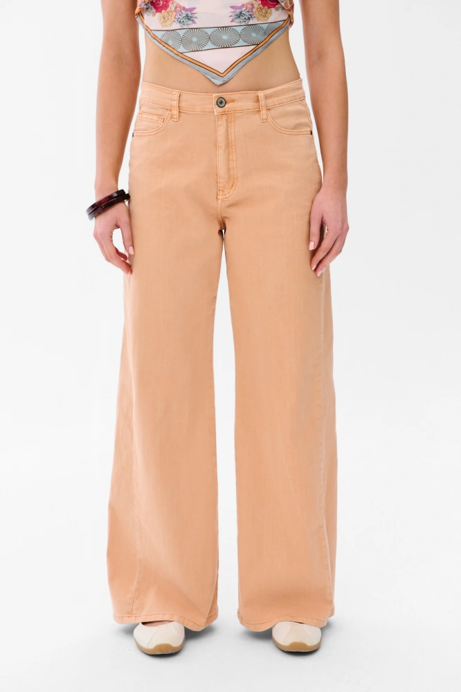 Jeansy Damskie 3D 9240 / 147 Peach