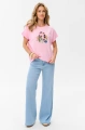 Bluzka Damska Garden Light Pink