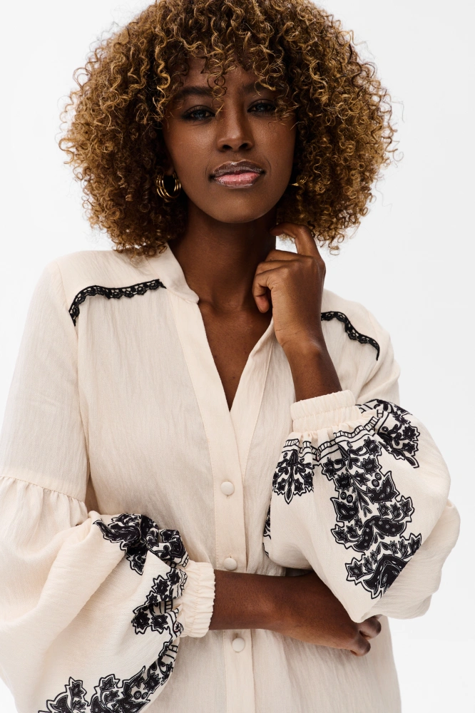 Koszula Damska Alaye Ivory