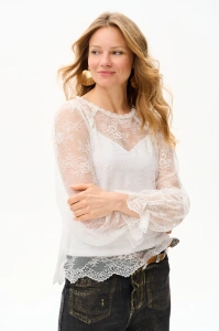 Bluzka Damska Fara Off White
