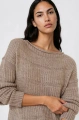 Sweter Damski Ramka BS Beż Melanż