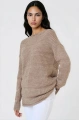 Sweter Damski Ramka BS Beż Melanż