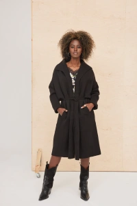 Płaszcz Damski Huggo Black