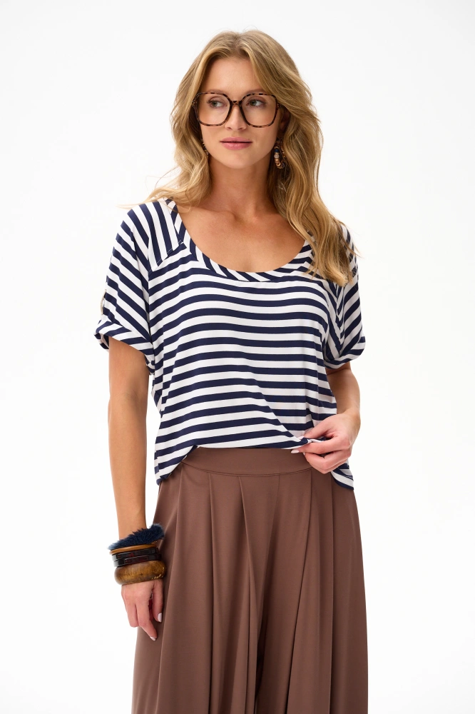 Bluzka Damska Belis Dark Navy