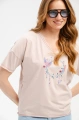 Bluzka Damska Elma Light Beige