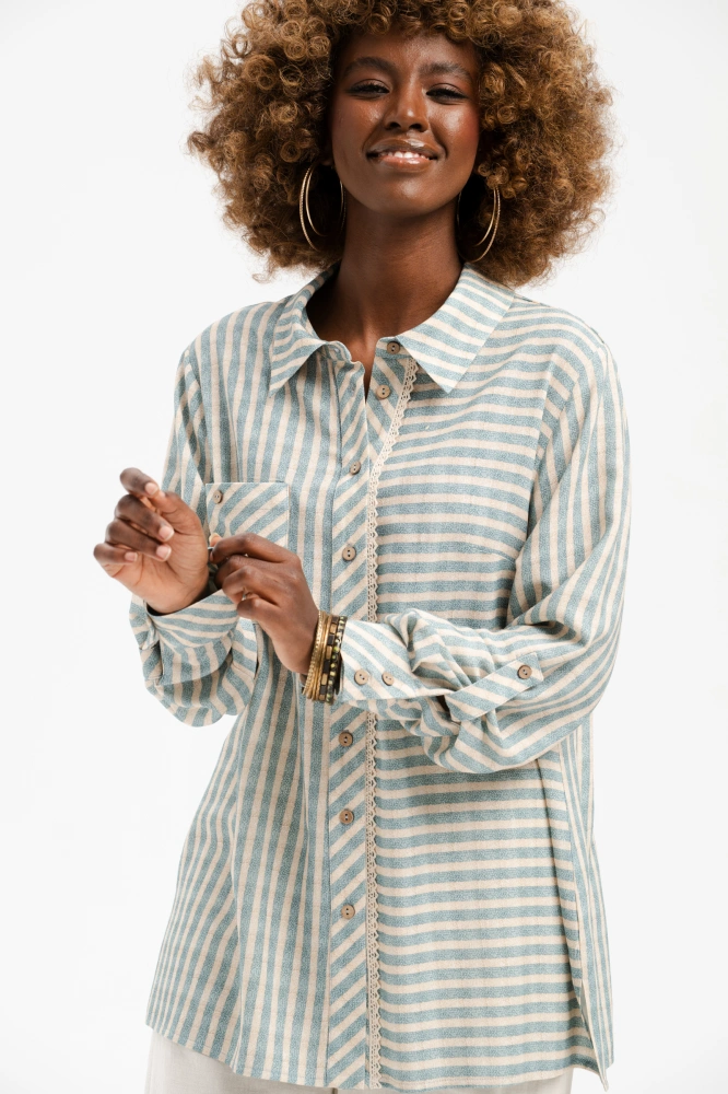 Koszula Damska Mira Turqoise