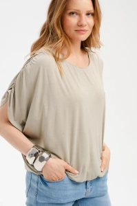 T-shirt Damski Ezra Khaki