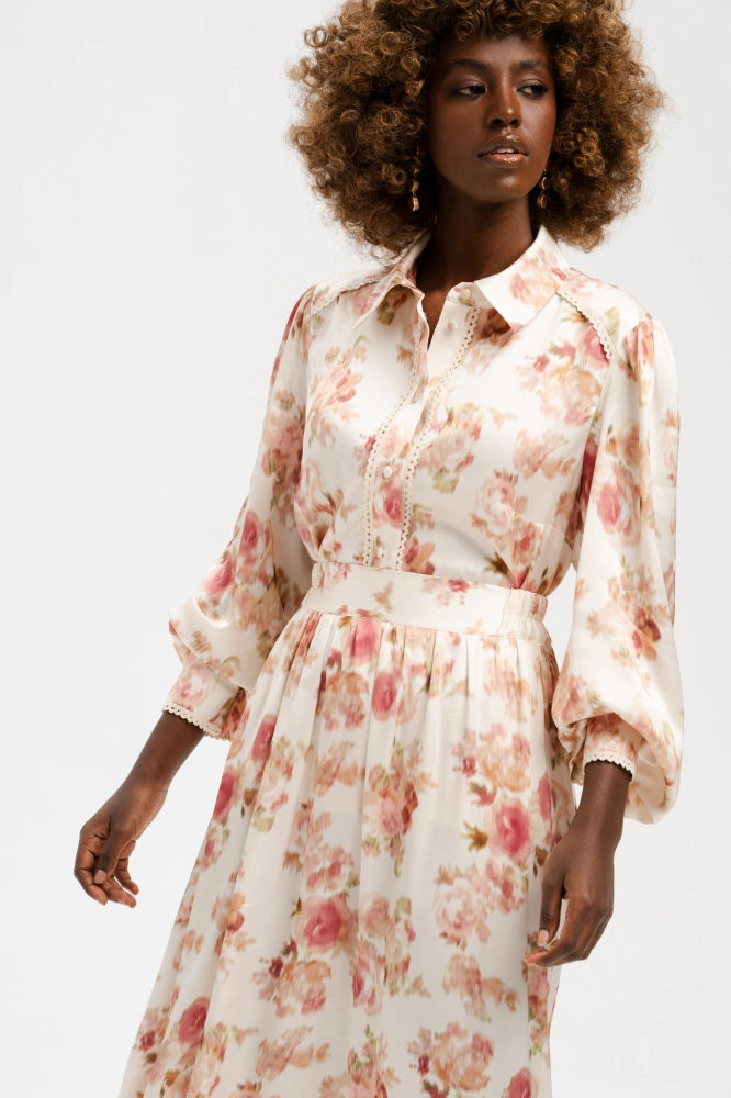 Koszula Damska Epila Ecru