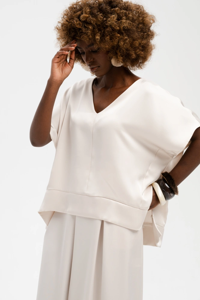 Bluzka Damska Cygaro Ecru