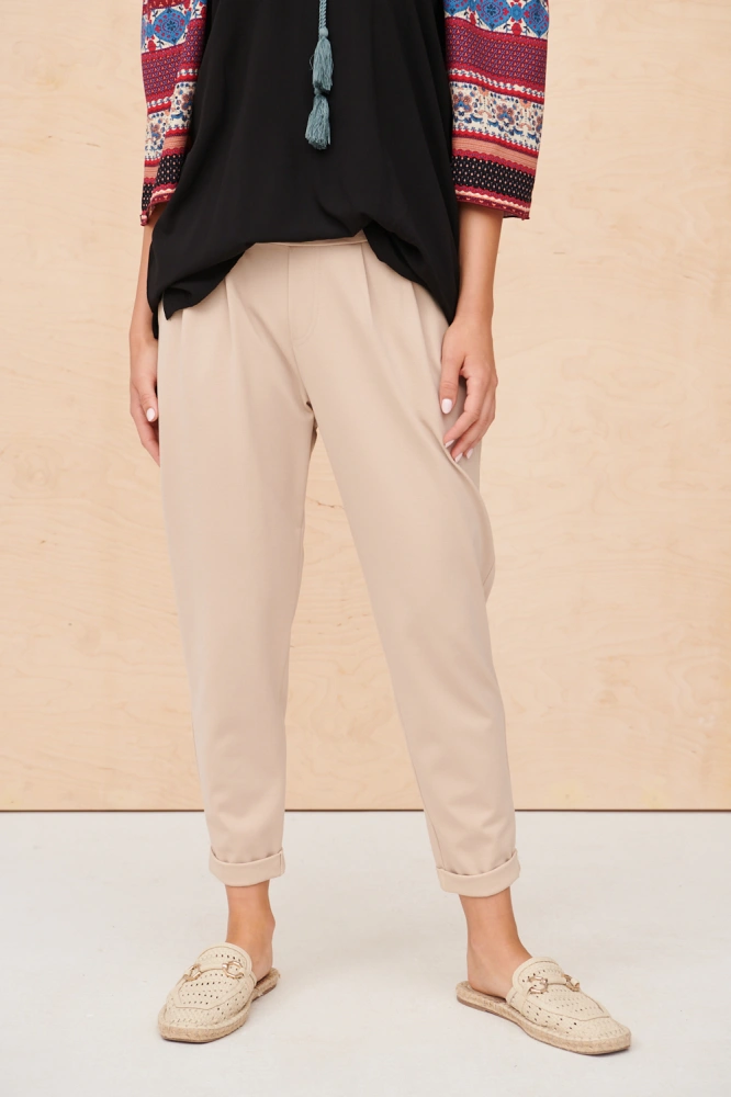 Spodnie Damskie Polo Beige