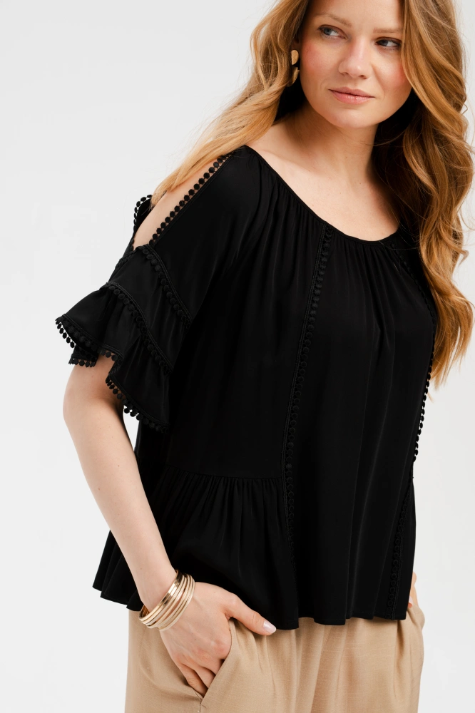 Bluzka Damska Nannie Black