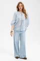 Bluzka Damska Fani Light Blue