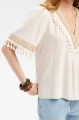 Bluzka Damska Amanda Light Beige