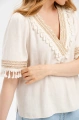 Bluzka Damska Amanda Light Beige