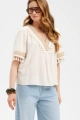 Bluzka Damska Amanda Light Beige