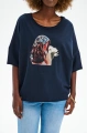 Bluzka Damska Yara Dark Navy