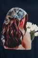 Bluzka Damska Yara Dark Navy