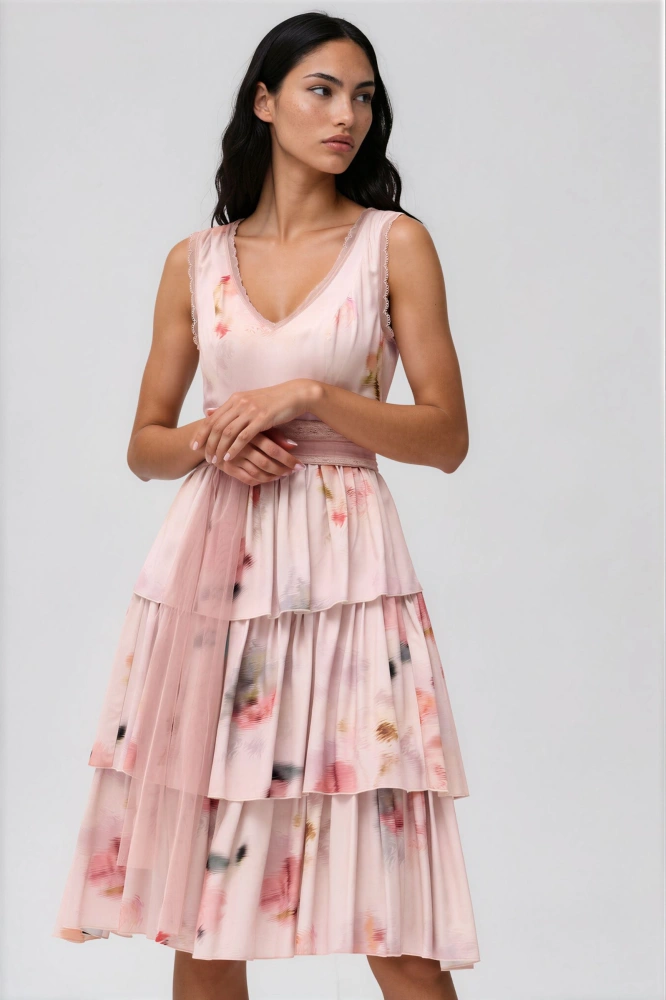 Sukienka Velori BS Nude Monet